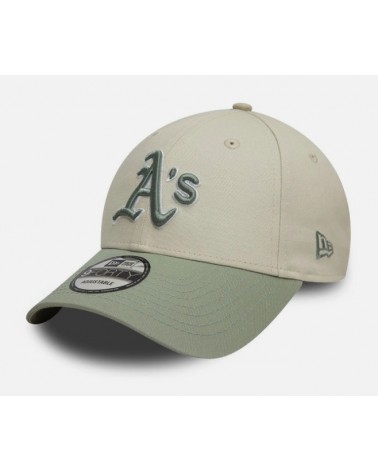 New Era - Oakland Athletics World Series 9FORTY Adjustable Cap - Patch / Cream