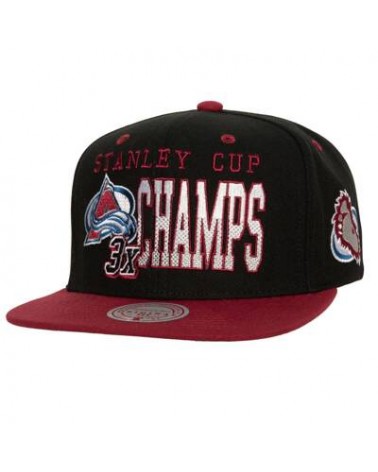 Mitchell & Ness - NHL Colorado Avalanche XL Champ Snapback - Black