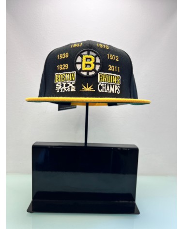 Mitchell & Ness - NHL The Champs Is Here Boston Bruins  - Black / Yellow