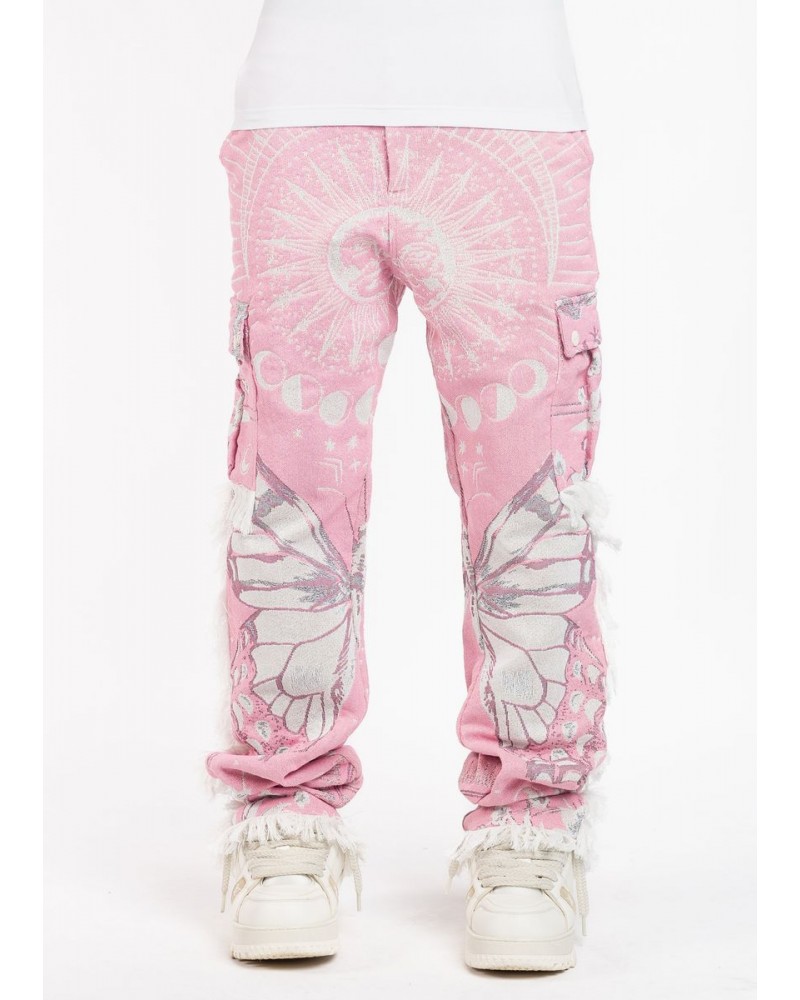 Guapi Clothing - French Rose Tapestry Pant - Pink