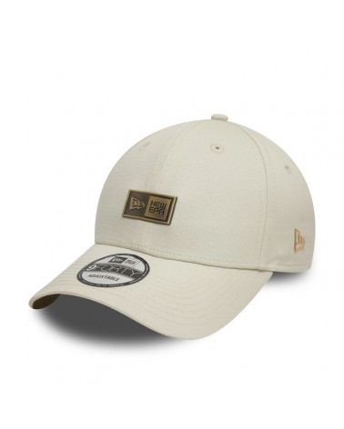 New Era - New Era Badge Cream 9FORTY Adjustable Cap - Beige