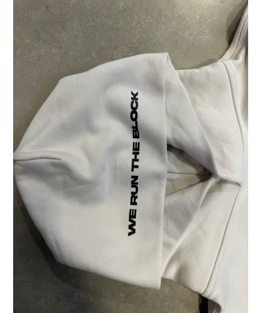 Block Limited - We Run The Block Ltd Hoodie - Bone | blockshops