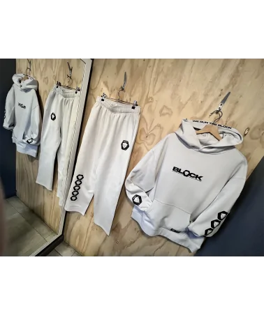 Block Limited - We Run The Block Ltd Hoodie - Bone | blockshops