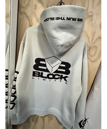 Block Limited - We Run The Block Ltd Hoodie - Bone | blockshops