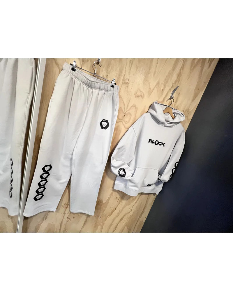 Block Limited - We Run The Block Ltd Hoodie - Bone | blockshops