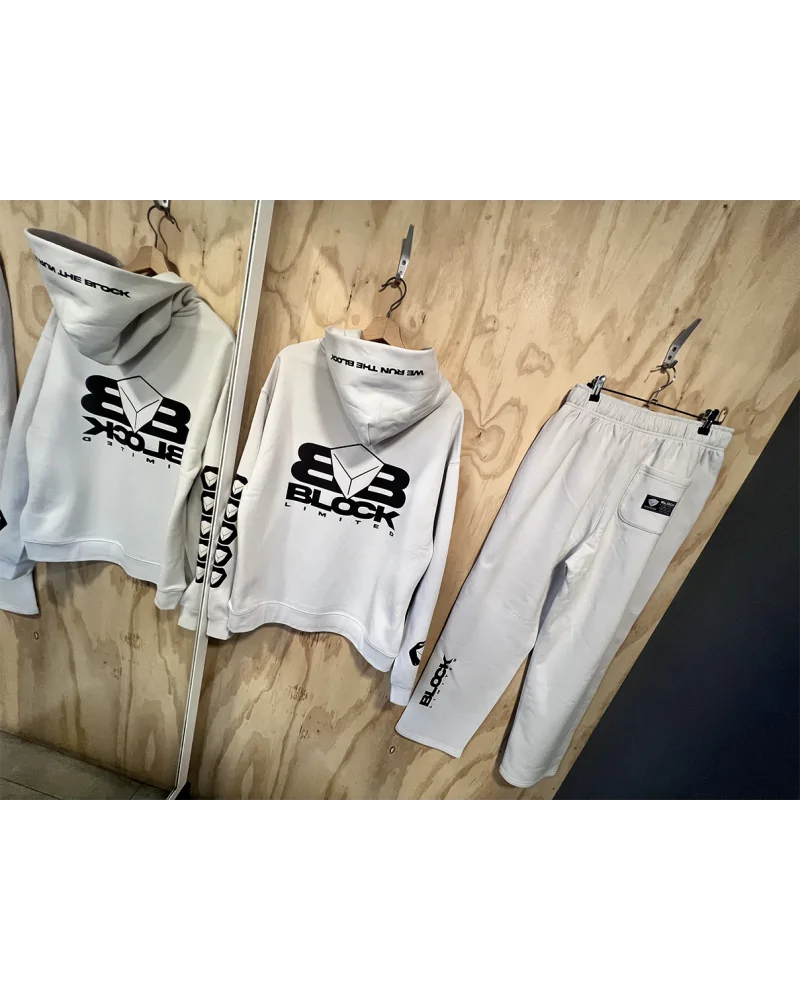 Block Limited - We Run The Block Ltd Hoodie - Bone | blockshops