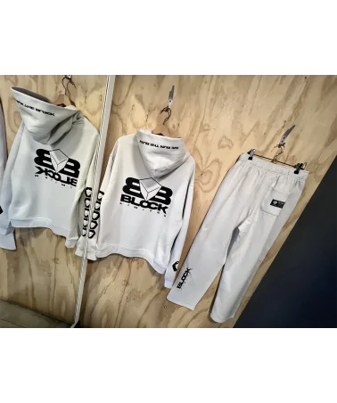 Block Limited - We Run The Block Ltd Hoodie - Bone | blockshops