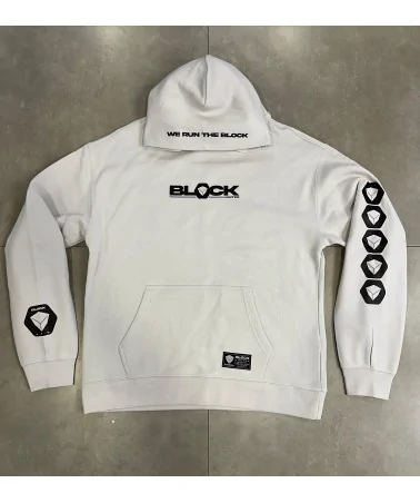 Block Limited - We Run The Block Ltd Hoodie - Bone | blockshops
