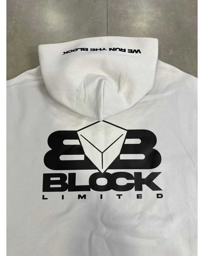 Block Limited - We Run The Block Ltd Hoodie - Bone | blockshops