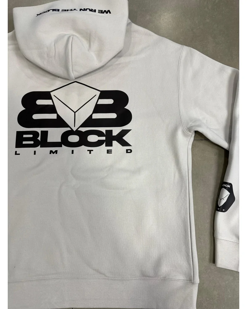 Block Limited - We Run The Block Ltd Hoodie - Bone | blockshops