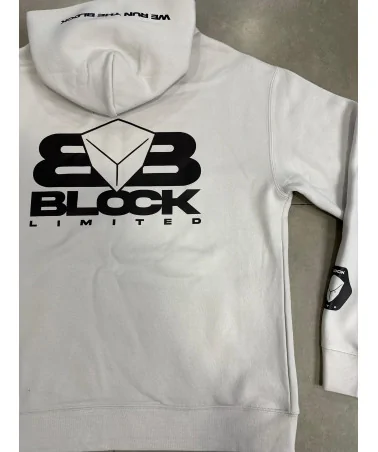 Block Limited - We Run The Block Ltd Hoodie - Bone | blockshops