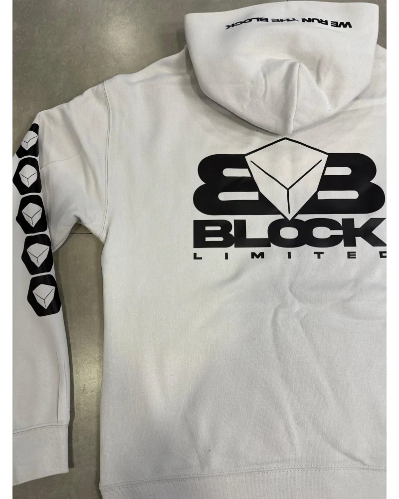 Block Limited - We Run The Block Ltd Hoodie - Bone | blockshops