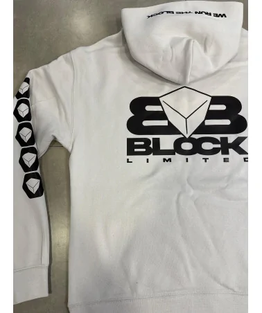 Block Limited - We Run The Block Ltd Hoodie - Bone | blockshops