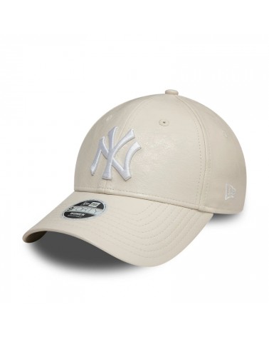 New Era -  New York Yankees PU 9FORTY Women's Cap  - Cream