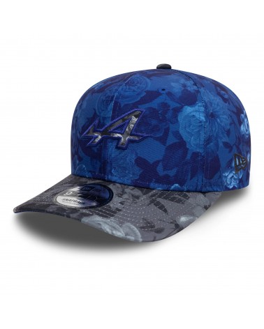 New Era - Alpine Racing Tonal Floral 9FIFTY Original Fit Cap - Blue