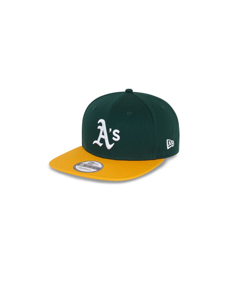 New Era - Oakland Athletics MLB Essential Dark Green 9FIFTY Cap - Dark Green / Yellow