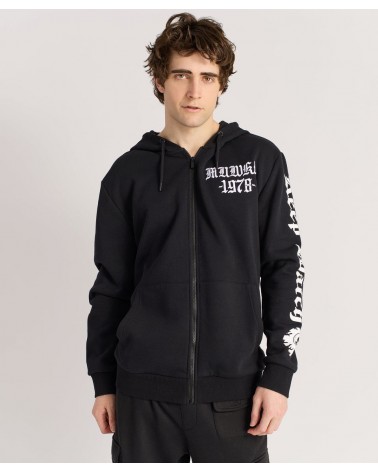 Mishka NYC - Death Adders Biker Zip Up Hoodie - Black