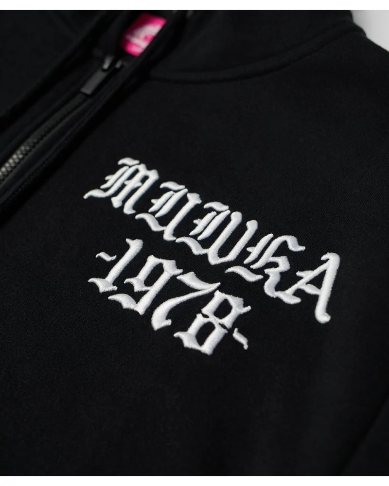 Mishka NYC - Death Adders Biker Zip Up Hoodie - Black | blockshops