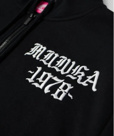 Mishka NYC - Death Adders Biker Zip Up Hoodie - Black | blockshops