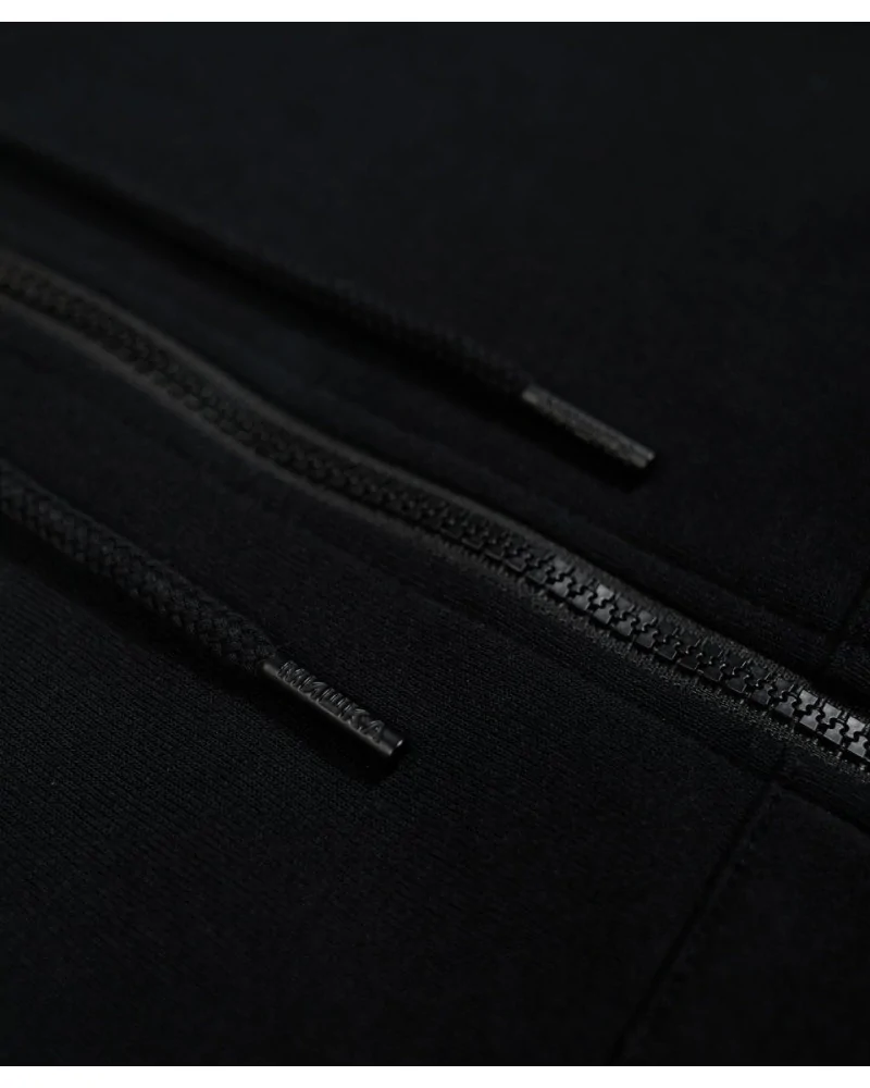 Mishka NYC - Death Adders Biker Zip Up Hoodie - Black | blockshops