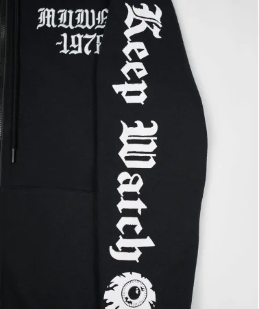 Mishka NYC - Death Adders Biker Zip Up Hoodie - Black | blockshops