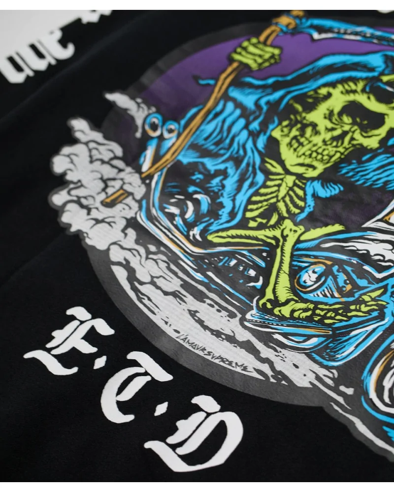 Mishka NYC - Death Adders Biker Zip Up Hoodie - Black | blockshops