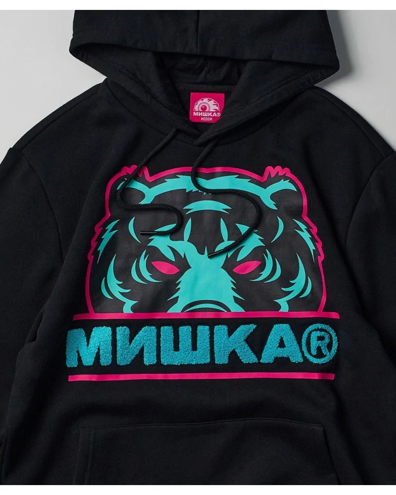 Mishka NYC - Bear Hoodie - Black | blockshops