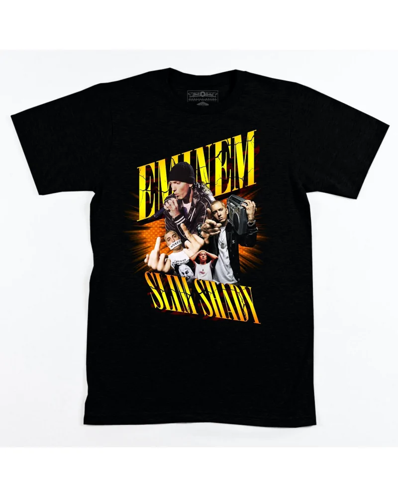 Block Custom - Eminem Slim Shady Bootleg Tee - Black | blockshops