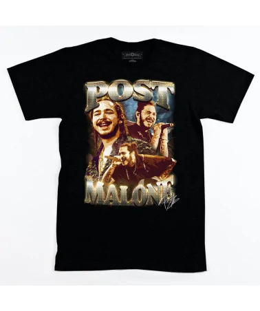 Block Custom - Post Malone Bootleg Tee - Black | blockshops