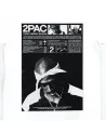Block Custom - 2Pac Bio Merch Tee - White | blockshops
