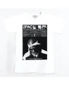 Block Custom - 2Pac Bio Merch Tee - White | blockshops