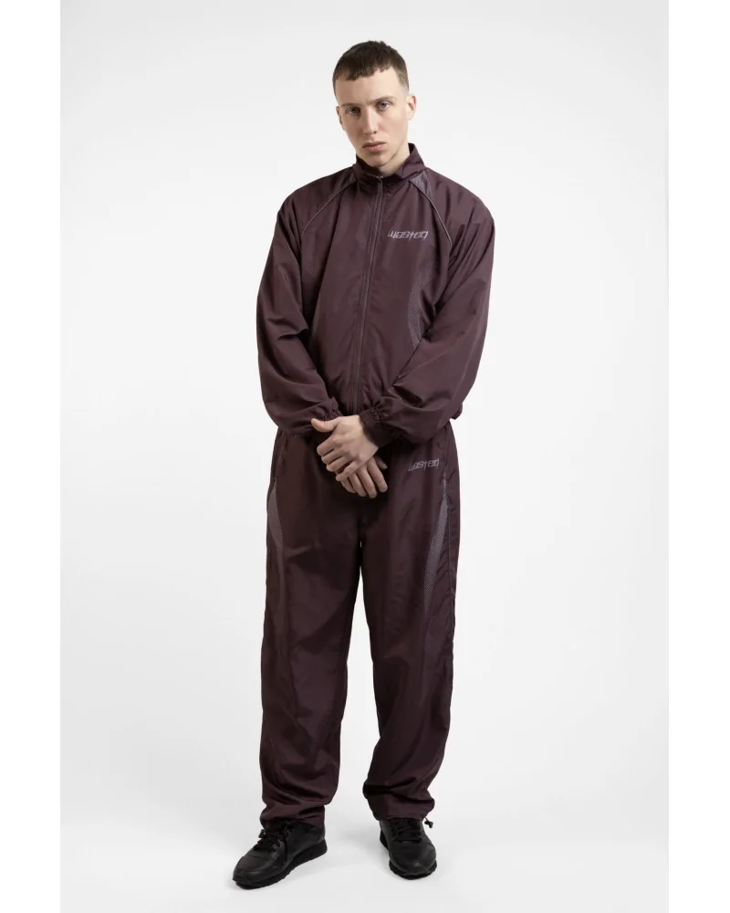 Wasted Paris - Blade Track Jacket - Dark Purple | blockshops