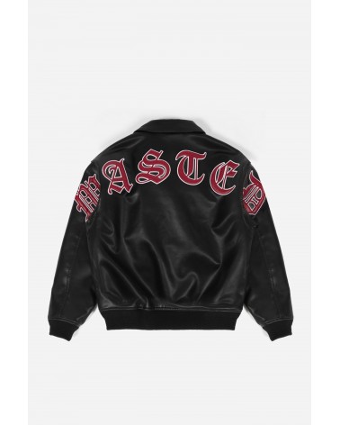 Wasted Paris - Kingdom Curve Varsity Jacket - Black