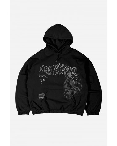 Wasted Paris - Varg Boxy Zip Hoodie - Black