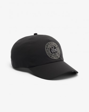 Lacoste - Paris Adjustable Water Repellent Cap - Black