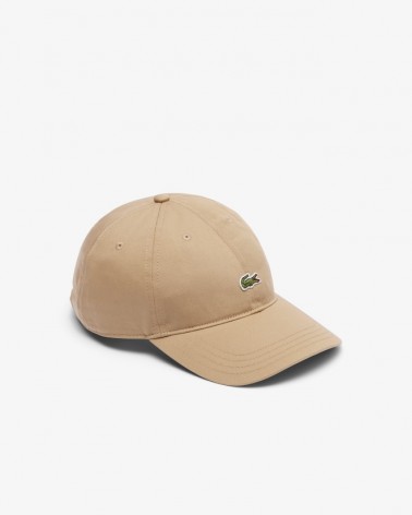 Lacoste - Small Logo Curved Cap - Beige