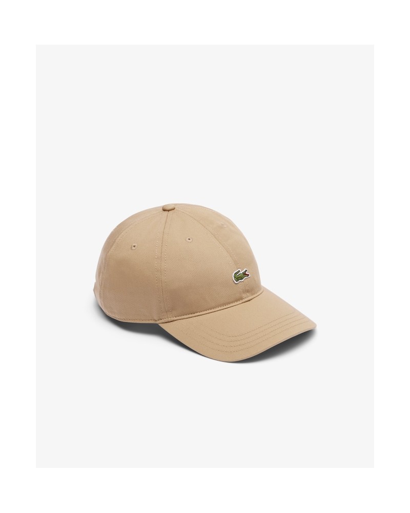 Lacoste - Small Logo Curved Cap - Beige