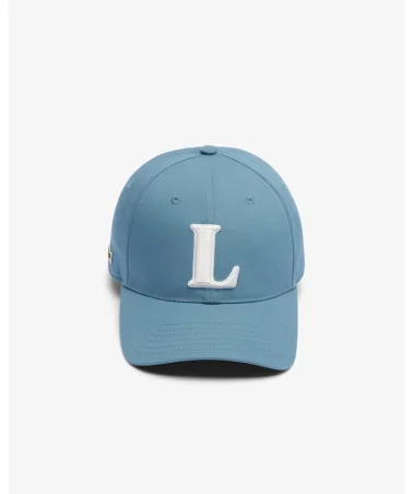 Lacoste - Cotton Twill Baseball Cap With 3D Embroidery - Limestone ...