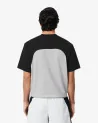 Lacoste - Colorblock Cotton Jersey Knit T-shirt - Black / Grey