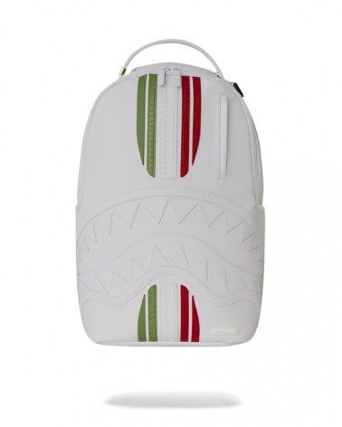 Sprayground - Italy Racing Stripes Backpack - White