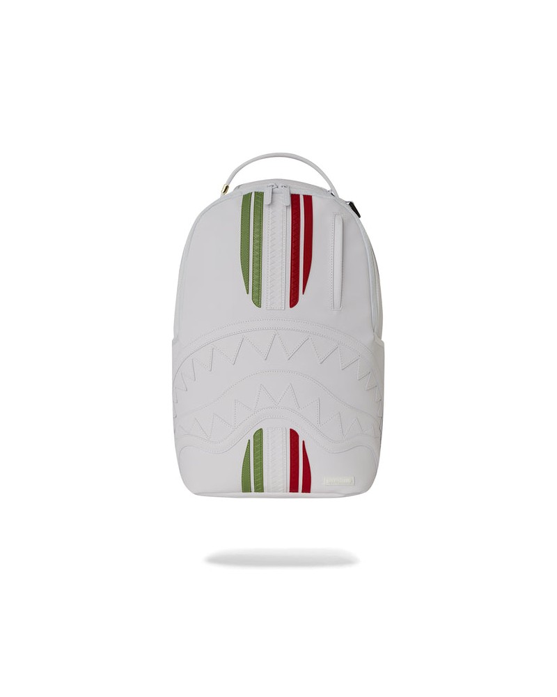 Sprayground - Italy Racing Stripes Backpack - White