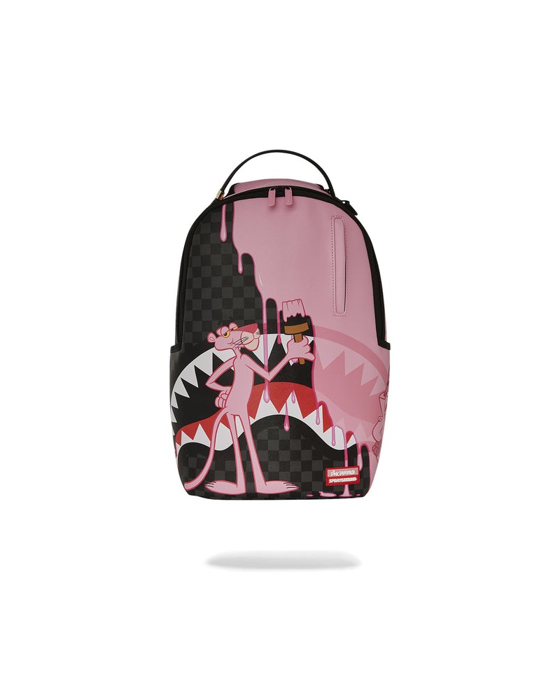 Sprayground - Pink Panther Halfpainted Backpack - Black / Pink