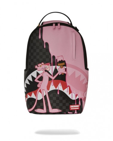 Sprayground - Pink Panther Halfpainted Backpack - Black / Pink