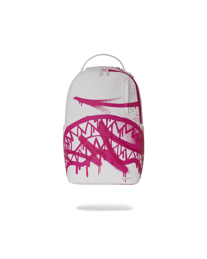 Sprayground - Pink Vandal Backpack - White