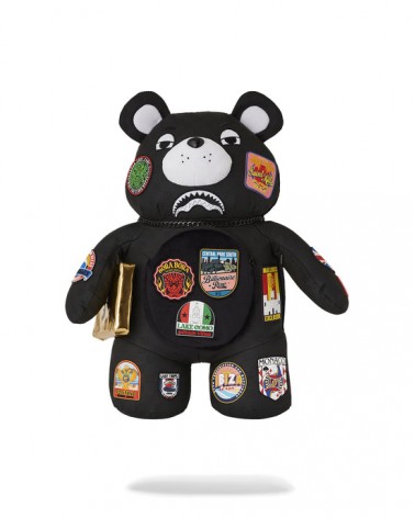 Sprayground - Global Mogul Billionaire Teddy Bear - Black