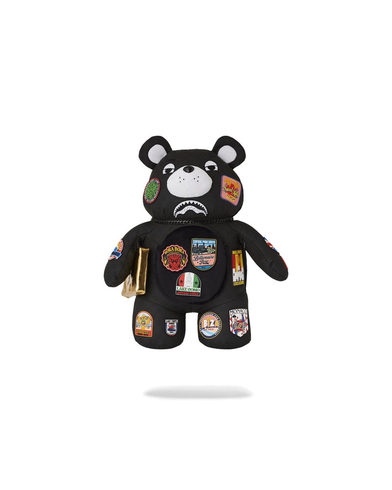Sprayground - Global Mogul Billionaire Teddy Bear - Black