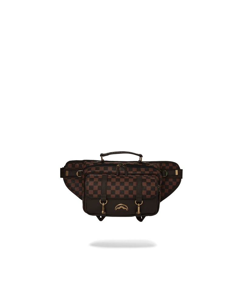 Sprayground - Spec Ops Pixel Emboss Crossbody Cargo - Brown