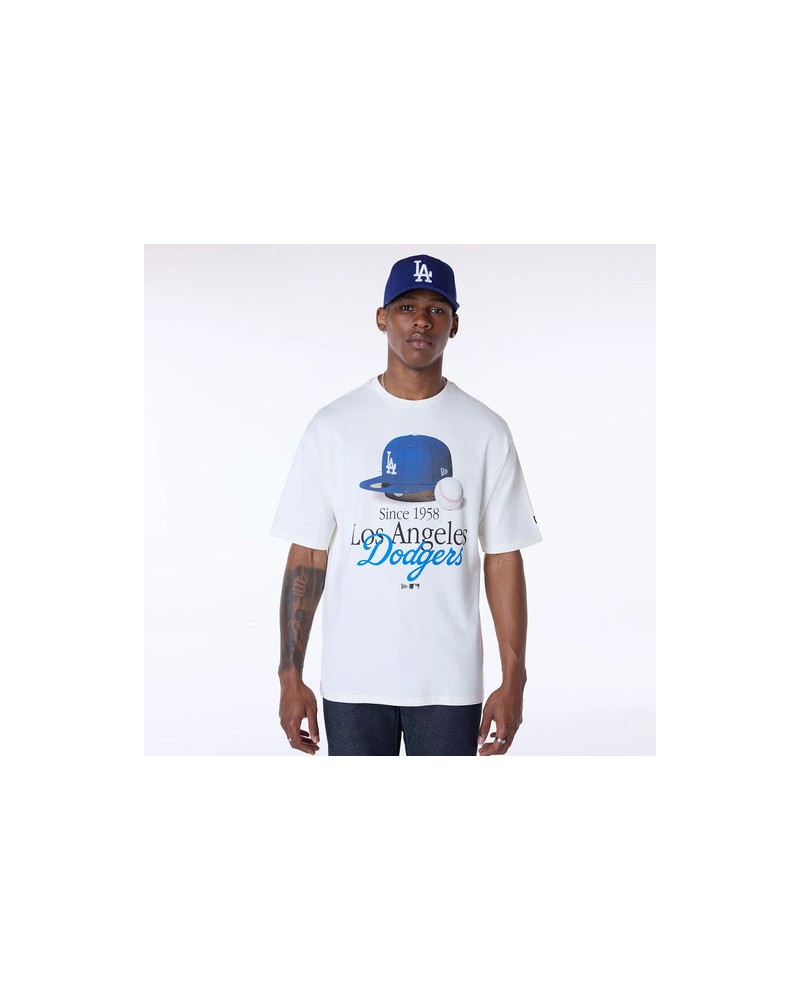 New Era - LA Dodgers MLB Script Open - White