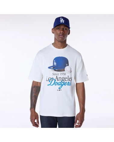 New Era - LA Dodgers MLB Script Open - White