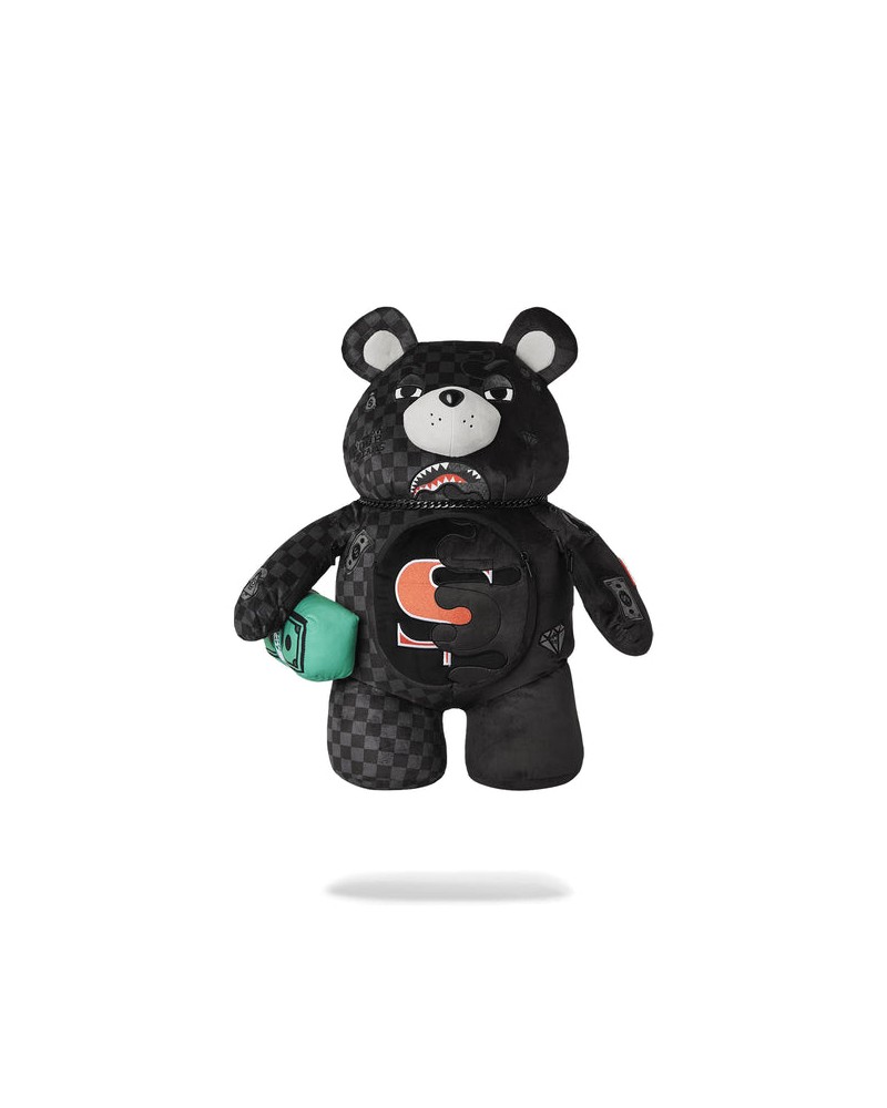 Sprayground - Unfinished Shark Teddy Bear - Black
